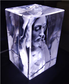 Jesus - Crystal Engraved