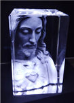 Jesus - Crystal Engraved