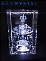 Santo Niño - 3D Crystal Engraved